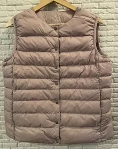 無印良品 MUJI 軽量 ライトダウンベスト