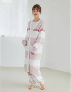 【新品・未使用】ジェラピケ　ロングカーディガン(上のみ)