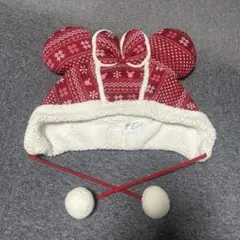 ミニー ノルディック柄ファンキャップ クリスマス