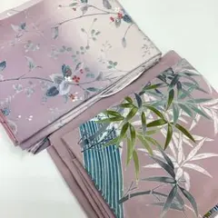 着物まとめ売り　6点セット　着物リメイク　訪問着　中振袖　羽織　コート hc05 羽織カーディガン 羽織紐付き モモンガコート 着物リメイク