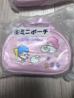 サンリオ　リトルツインスターズ　キキララ　当りくじ　⑥ミニポーチ