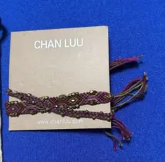 CHAN LUU ブレスレット パープル系