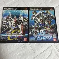 【中古】PS2ソフト SDガンダム ジージェネレーションシリーズ2本まとめ売り