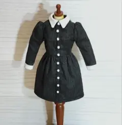 22cmドール服☆クラシカルワンピース2&ソックス☆リカちゃん、ブライスなどに