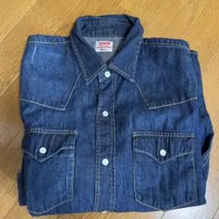 EDWIN 七分袖デニムシャツ SA
