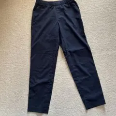 美品！ユニクロ☆レディースパンツ　ネイビー　Sサイズ　着画あり！