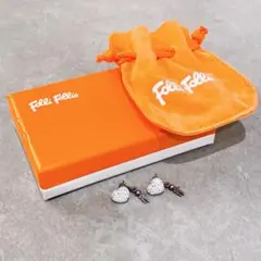 【Folli Follie/フォリフォリ】ハートピアス/箱袋付属