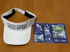 AIG WOMEN'S OPEN キャップ　渋野日向子のシール付き