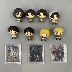 ◯ 進撃の巨人　一番くじ　壁の外の世界　ちょこのっこフィギュア まとめ売り