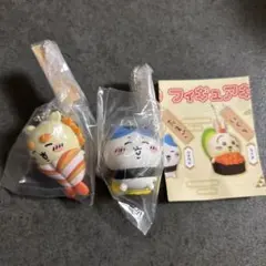 ちいかわ　寿司　フィギュアキーホルダー　ハチワレ　シーサー