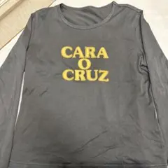 CARA O CRUZ 長袖カットソー ブラックのサムネイル
