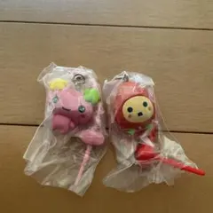 たまごっちカラフルマルチチャーム いちごっちとふらわっち