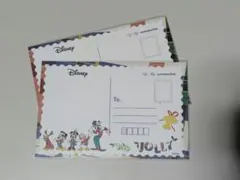 タイ　ディズニー　ポストカード　(未使用)