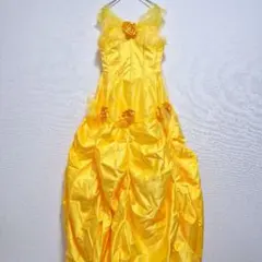 美女と野獣ベル　コスプレ　ハロウィン衣装　Dハロ仮装　ディズニー　プリンセス