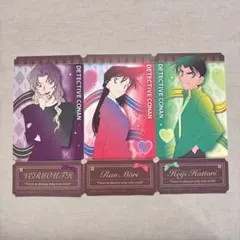 名探偵コナン　チケットライクコレクション　毛利蘭　ベルモット　服部平次