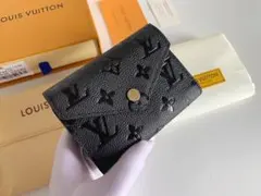 Louis Vuitton 三つ折り財布 ブラックのサムネイル