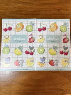 サンリオ　ジェオチャム　JOCHUM ノベルティ　ステッカー　2枚セット