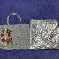 ✨レア✨【アンテプリマ】Poil de carotteワイヤーバッグ　シルバー