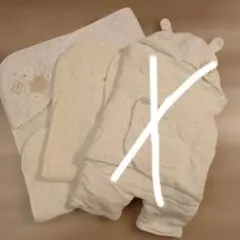 ベビー　おくるみ2点セット