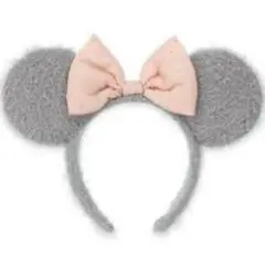 東京ディズニーリゾート ミニー カチューシャ グレー
