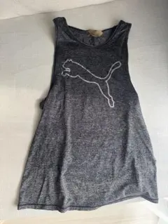 PUMA タンクトップトップス S グレー