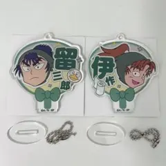 忍たま乱太郎　デコうちわキーチェーン　食満留三郎　善法寺伊作　セット