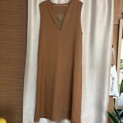 ブラウンジャンバースカート