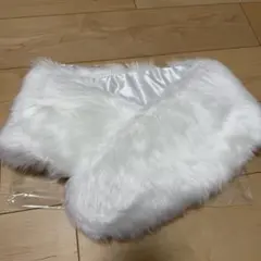 成人式 ホワイト ファー ショール