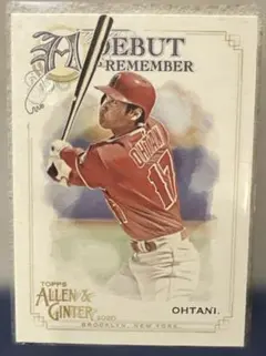 2019 TOPPS ALLEN&GINTER 大谷翔平 ミニカード - メルカリ