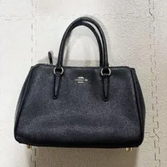 【美品✨】COACH コーチ ハンドバッグ ブラック