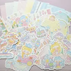 ▷モリンタ　海洋テーマ シール メモ帳　ステッカー75枚セット