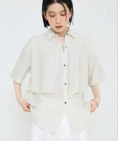 ロングヨーク ハーフスリーブ ／ 半袖シャツのサムネイル