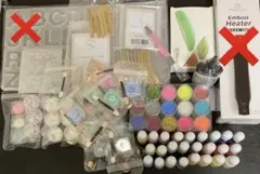 【SALE★本日18時まで】レジン用品まとめ売り ハンドメイド資材