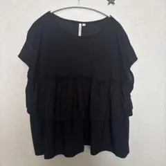 しまむら HK WORKS LONDONカットソーsizeLLブラックのサムネイル