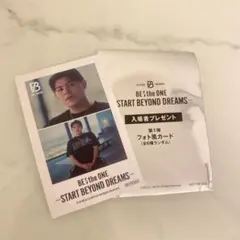 BE THE ONE フォトカードセット　BE FIRST