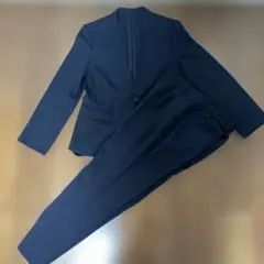 ロペピクニック　パンツスーツ上下　薄手　ネイビー　Lサイズ　セットアップ