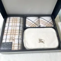 専用　　バーバリー　ポーチ、タオル
