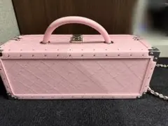 エンジェル シャンパン ピンク クリアボックスバッグ 空箱 - メルカリ