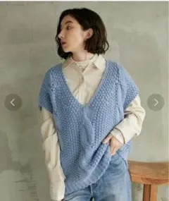 eL 【eL】Hand Knit Vest