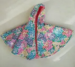 サイズ70~90【fafa フェフェ】フード付きベビーポンチョ ケープ