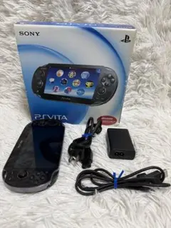 PlayStation Vita クリスタル・ブラック PCH1100 箱付き