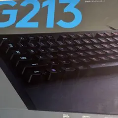 Logitech G213 RGBキーボード 本体