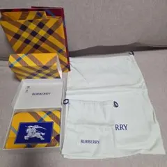 BURBERRY　ギフトボックス　箱　巾着　ショッパー