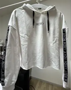 ROXY プルオーバーパーカー ホワイト Mサイズのサムネイル
