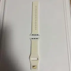 Apple Watch用アイボリーシリコンバンド 38.40.41mm対応