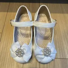 エニィファム　フォーマルシューズ ホワイト 18cm