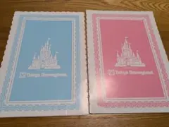 東京ディズニーランド　レトロレターセット2個