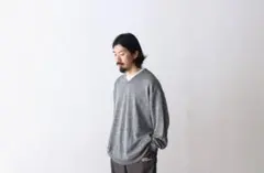 stripes for creative Ｖネックニットのサムネイル