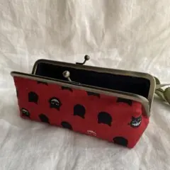 ポップ　イッシッシネコちゃん　スマートペンケース　筆箱　ハンドメイドメガネケース