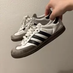 adidas Samba ホワイト/ブラック スニーカー23cm